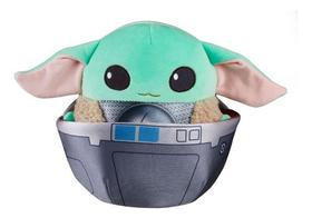 Pelúcia Star Wars Grogu No Carrinho - Mattel