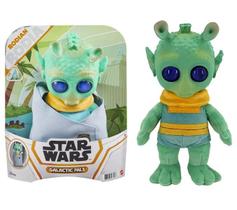 Pelúcia Star Wars Rodian Amigos Galacticos Com Bolsa de Transporte - Mattel - GYT66