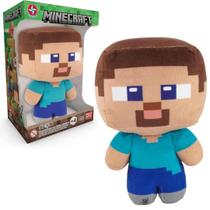 Pelúcia Steve - O Herói de Minecraft em Forma Fofa e Aconchegante!