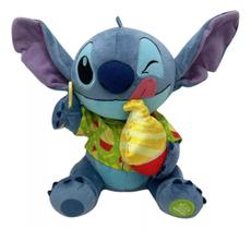 Pelúcia Stitch Attacks Snacks Sorvete De Abacaxi Disney 25cm