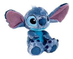Pelúcia Stitch Big Feet Azul Infantil Disney 30Cm