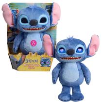 Pelúcia Stitch Interativa Com Os Olhos Emotivos 50 Sons E Reações 004578 - Sunny