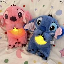 Pelucia stitch para ansiedade respira e toca musica