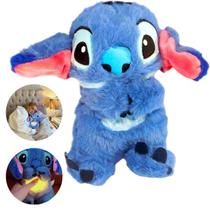 Pelúcia Stitch que Respira e Alivia a Ansiedade com o Som