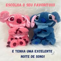 Pelúcia Stitch que Respira, toca músicas e ilumina. Ajuda a dormir, Alivia a ansiedade, relaxante, brinquedo TEA