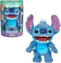 Pelucia stitch robo com ia movimento e sons 30cm - sunny