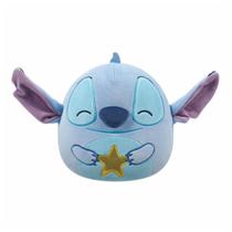 Pelúcia Stitch Squishmallows 20cm Azul Plush Sunny