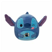 Pelúcia Stitch Squishmallows 20cm Azul Plush Sunny