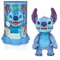 Pelucia stitch wow robo real fx fantoche interativo disney com som - sunny