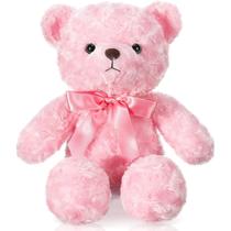 Pelúcia Stuffed Bear Foilswirl 40 cm para chá de bebê para meninas, rosa Pelúcia Stuffed Bear Foilswirl 40 cm para chá de bebê para meninas, rosa