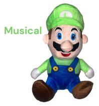 Pelúcia Super Mário Bross e Luigi 22 CM Musical
