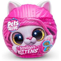 Pelúcia Supresa Gatinhos Apaixonados Pets Alive Smitten Kittens Candide