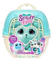 Pelúcia Surpresa Adotados Scruff a Luvs Azul de Pelúcia Macia 23cm F02196 Pelúcia Surpresa Adotados Scruff a Luvs Azul de Pelúcia Macia 23cm F02196