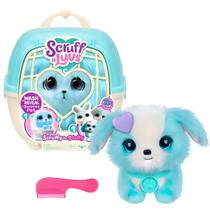 Pelúcia Surpresa Adotados Scruff A Luvs Azul - Fun Pelúcia Surpresa Adotados Scruff A Luvs Azul - Fun