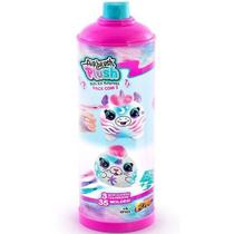 Pelucia Surpresa para Pintar KIT 2 Mini Airbrush PLUSH FUN F02186