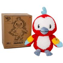 Pelúcia Talking Toy Mighty Mojo Talk Back Parrot para crianças Pelúcia Talking Toy Mighty Mojo Talk Back Parrot para crianças