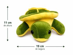 Pelúcia Tartaruga Fofo Presente Macio e delicado Selo INmetro aprovado 11cm VM1058 Pelúcia Tartaruga Fofo Presente Macio e delicado Selo INmetro aprovado 11cm VM1058
