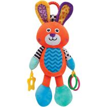 Pelúcia Treme-Treme Com Mordedor e Chocalho Atividades Móbile Bebê Infantil Buba