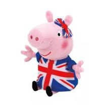 Pelucia Ty Beanie Babies Peppa Pig Union Jack 4535