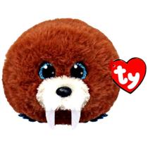 Pelúcia Ty Beanie Balls Puff Redonda - Morsa Hank Pelúcia Ty Beanie Balls Puff Redonda - Morsa Hank