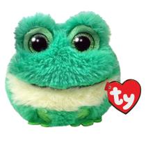 Pelúcia Ty Beanie Balls Puff Redonda - Sapo Gilly