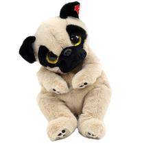 Pelúcia Ty Bellies Cachorrinho Pug Izzy Olhinhos de Glitter