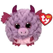 Pelúcia TY Puff Redonda Bichinho Fofo Apertar Olhos Glitter