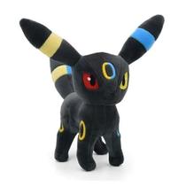 Pelúcia Umbreon Shiny Evolução Pokemon Eevee 20cm Boneco Pelúcia Umbreon Shiny Evolução Pokemon Eevee 20cm Boneco