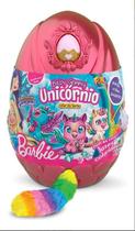 Pelúcia Unicórnio Baby Ovo Barbie Fun Grande