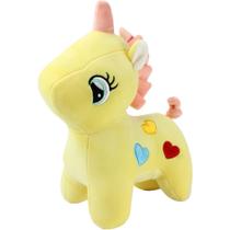 Pelucia unicornio com led 27cm bbr Pelucia unicornio com led 27cm bbr