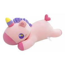 Pelúcia Unicórnio Deitado 53,5cm Rosa CAA0057 - CAA Toys Pelúcia Unicórnio Deitado 53,5cm Rosa CAA0057 - CAA Toys