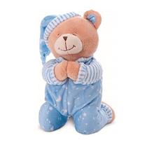 Pelúcia Ursinho Que Reza Azul - Buba