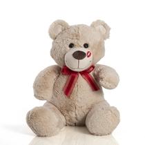 Pelúcia Urso Beijinho Brumar Tamanho M 55cm