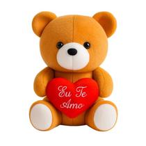 Pelúcia Urso com Coração Eu Te Amo Presente Romântico Apaixonante Pelúcia Urso com Coração Eu Te Amo Presente Romântico Apaixonante