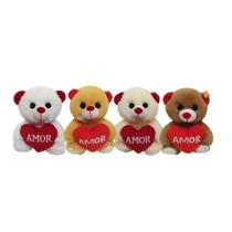 Pelucia Urso Coracao Amor 17cm Fe6809 A Unidade Pelucia Urso Coracao Amor 17cm Fe6809 A Unidade