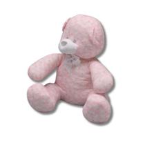 Pelúcia Urso estampado Rosa - Zip Toys