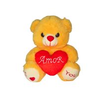 Pelucia Urso Na Sacolinha Com Coração Amor Bege Pelucia Urso Na Sacolinha Com Coração Amor Bege