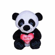 Pelúcia Urso Panda Love 32 Cm Lovely