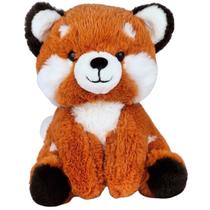 Pelúcia Urso Panda Vermelho Raposa Guaxinim Nicho Floresta Pelúcia Urso Panda Vermelho Raposa Guaxinim Nicho Floresta