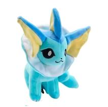 Pelúcia Vaporeon Evolução Pokemon Eevee 20cm Boneco Pelúcia Vaporeon Evolução Pokemon Eevee 20cm Boneco