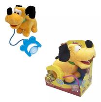 Pelúcia Walking Pets Pluto Disney Junior Mickey Multikids