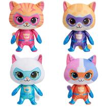 Pelúcia YXCTZKVX Super Cat Kit com 4 Gatos de 20 cm Macios Pelúcia YXCTZKVX Super Cat Kit com 4 Gatos de 20 cm Macios
