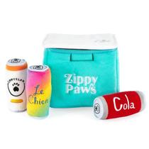 Pelúcia Zippypaws Burrow Brinquedo Com Apito Caixa de Gelo Para Cães E Gatos Pelúcia Zippypaws Burrow Brinquedo Com Apito Caixa de Gelo Para Cães E Gatos