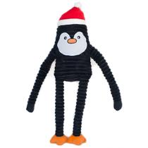 Pelúcia Zippypaws Holiday Crinckle Pinguim Brinquedo Para Cães Grande