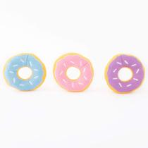 Pelúcia Zippypaws Miniz Easter Donuts Pack 3 Brinquedo Para Cães Pequeno - Rosquinhas de Páscoa