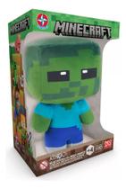 Pelúcia Zombie Minecraft Original - 18 Centímetros Estrela Pelúcia Zombie Minecraft Original - 18 Centímetros Estrela