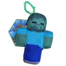 Pelúcia Zumbi Minecraft O Filme 12cm Coleção Mojang