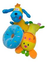 Pelúcias Para Cachorro Com Apito Pet Happy Day Urso Dog Rei - MPETSP