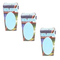 Pemba Azul Para Ritual Espiritual Ponto Riscado Umbanda Candomblé Kit 3 Und