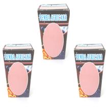 Pemba Rosa Para Ritual Espiritual Ponto Riscado Umbanda Candomblé Kit 3 Und